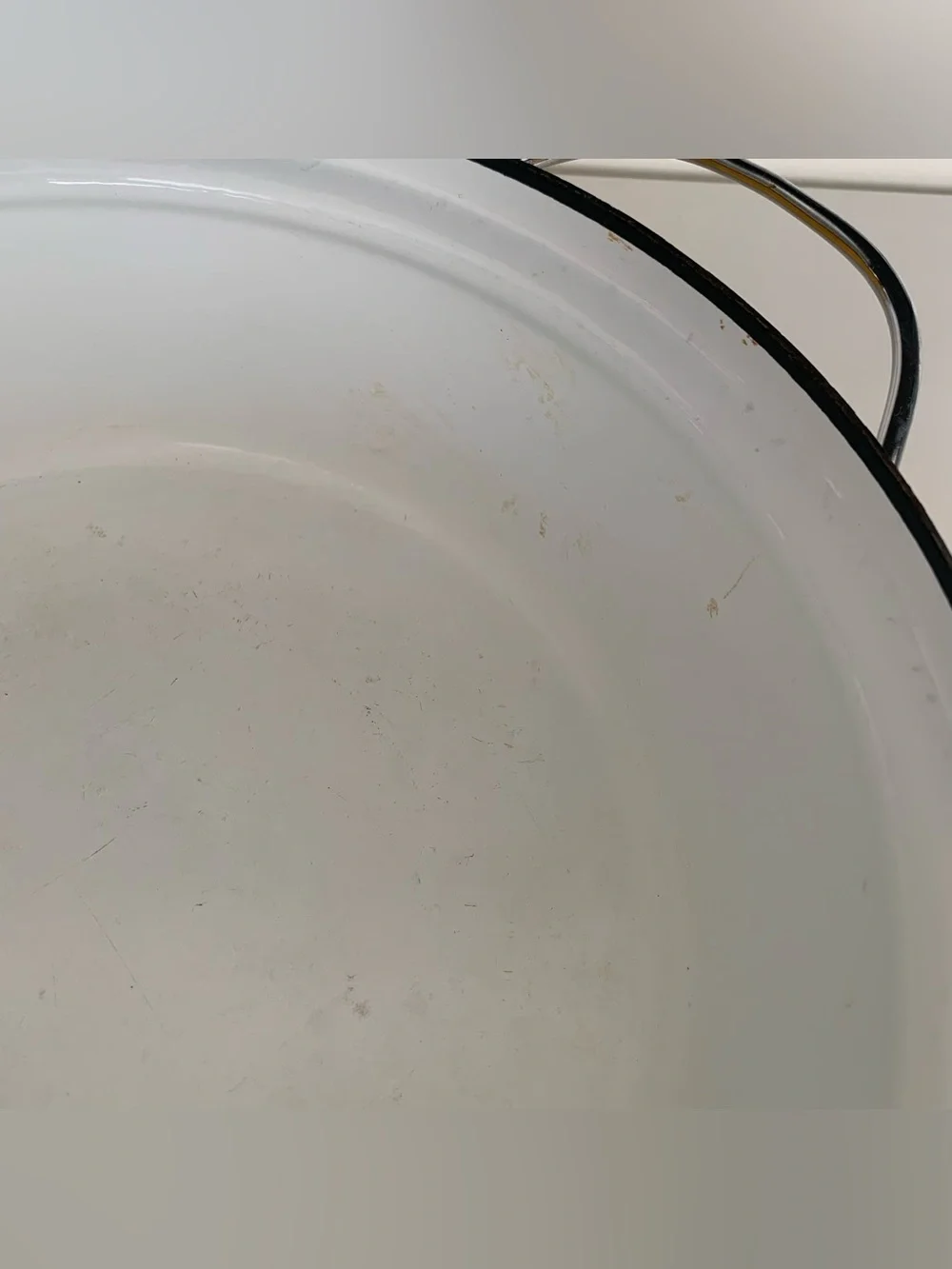 Cathrineholm Lotus Yellow Enamel Chicken Fryer Casserole With Handles and Lid